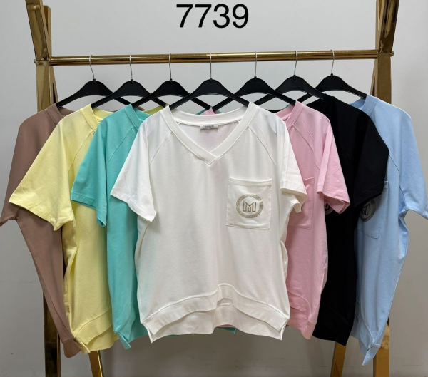 Bluzki damskie Roz Standard, Mix kolor Paczka 10 szt